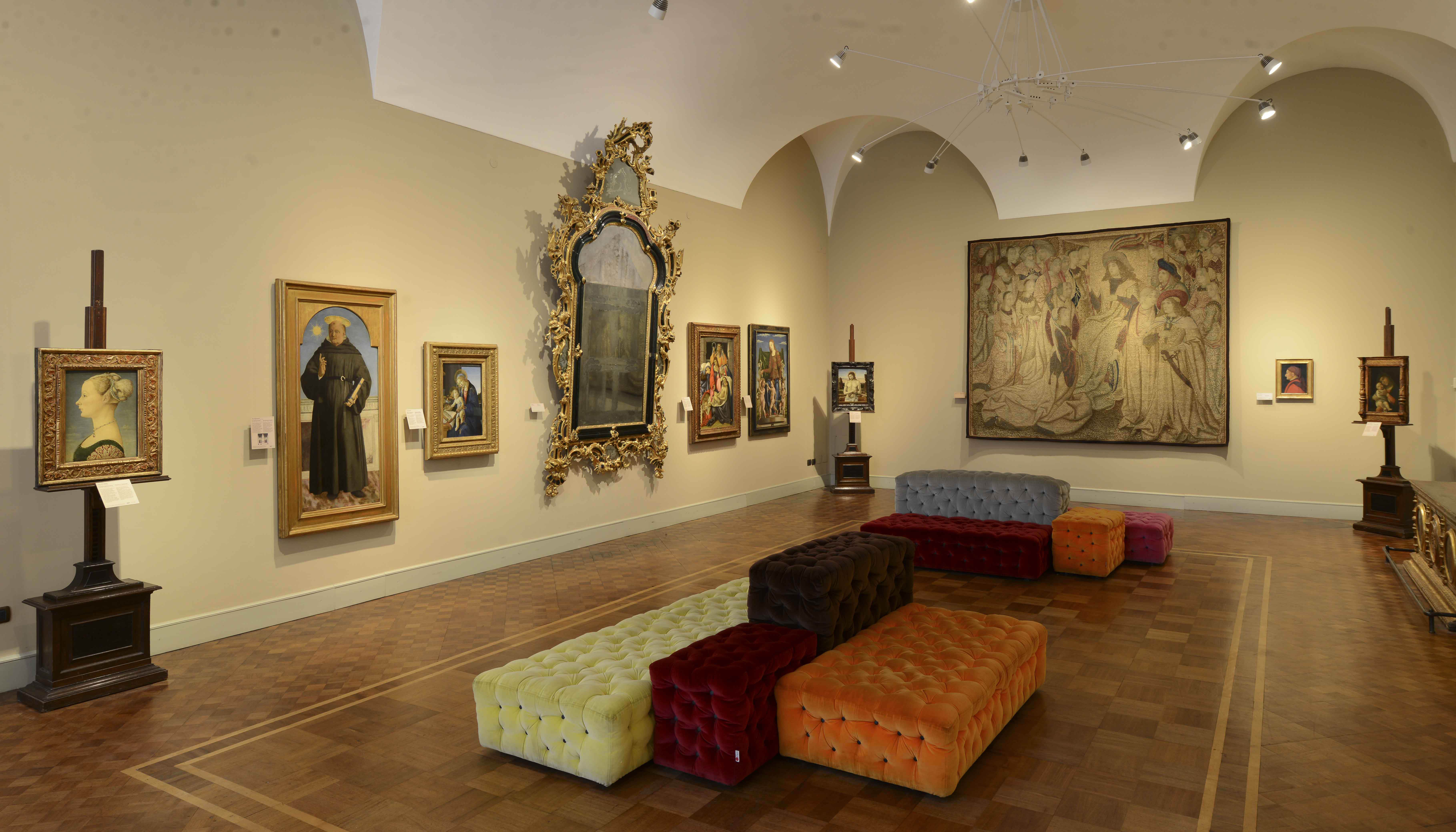 Salone dorato, Milano, Museo Poldi Pezzoli. Foto di Pietro Volpato